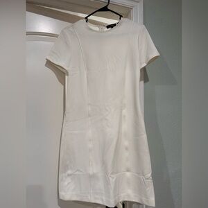 Theory Cream Mini Dress